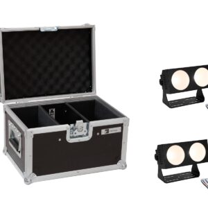 EUROLITE Set 2x LED CBB-2 COB WW Bar + Case