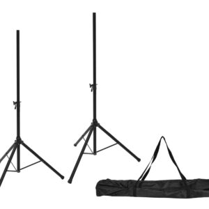 OMNITRONIC Set 2x M-3 Speaker System Stand + Carrying Bag
