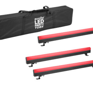 EUROLITE Set 3x AKKU PT-100/32 Pixel DMX Tube + Soft Bag