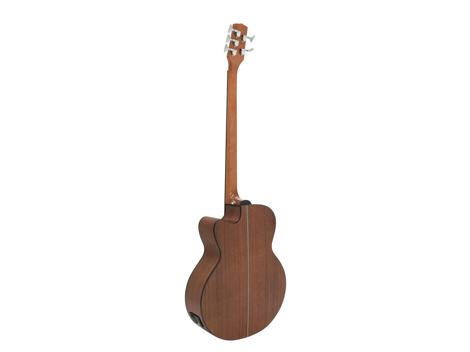 DIMAVERY AB-455 Acoustic Bass, 5-string, nature - Image 2