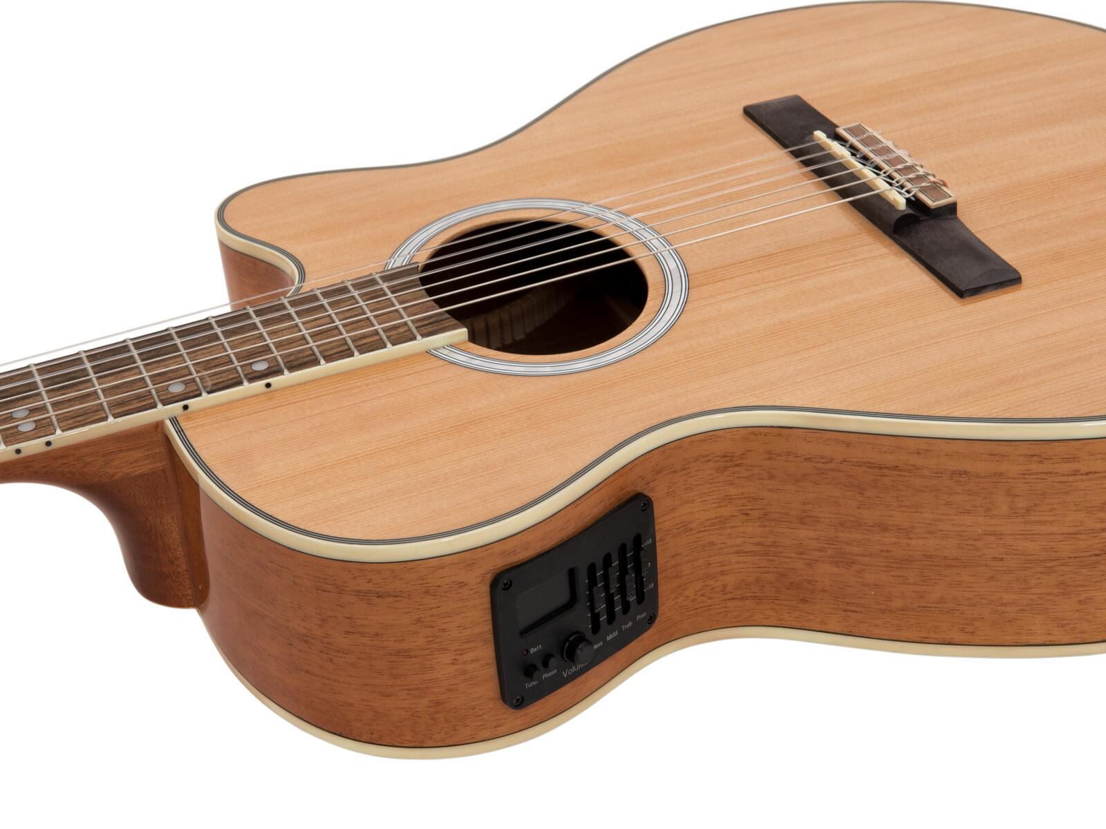 DIMAVERY CN-500 Classical Guitar, nature - Image 5