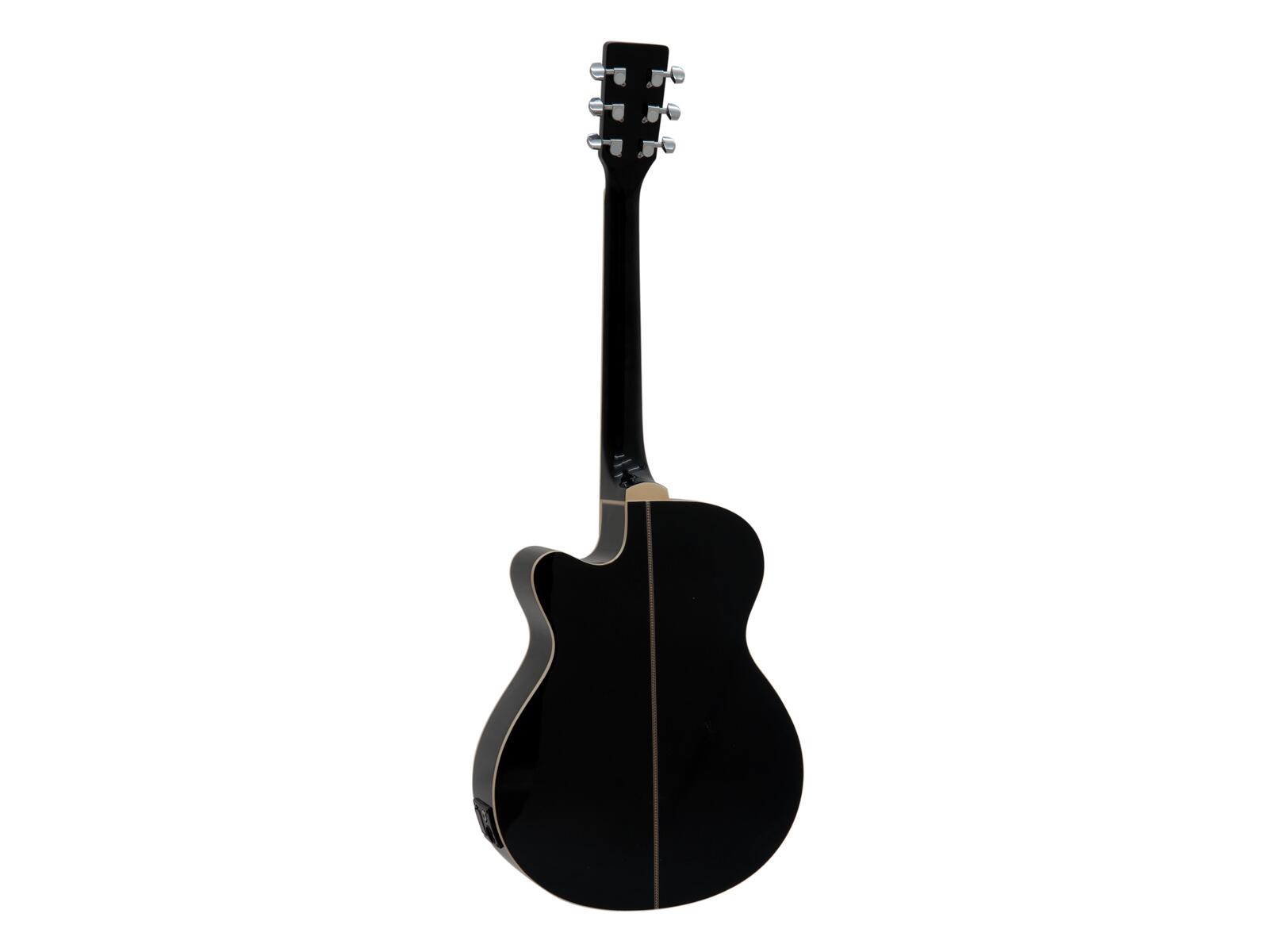 DIMAVERY AW-400 Western Guitar, black - Image 2