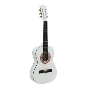 DIMAVERY AC-303 Classical Guitar 1/2, white