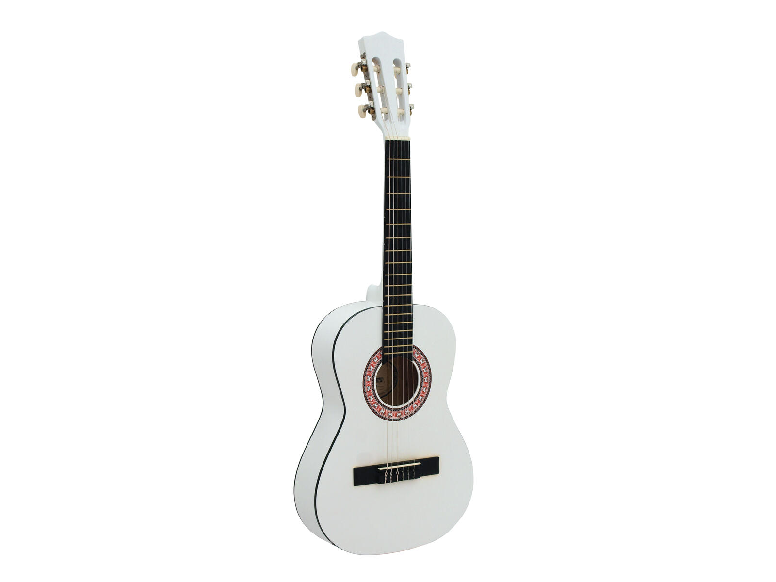 DIMAVERY AC-303 Classical Guitar 1/2, white
