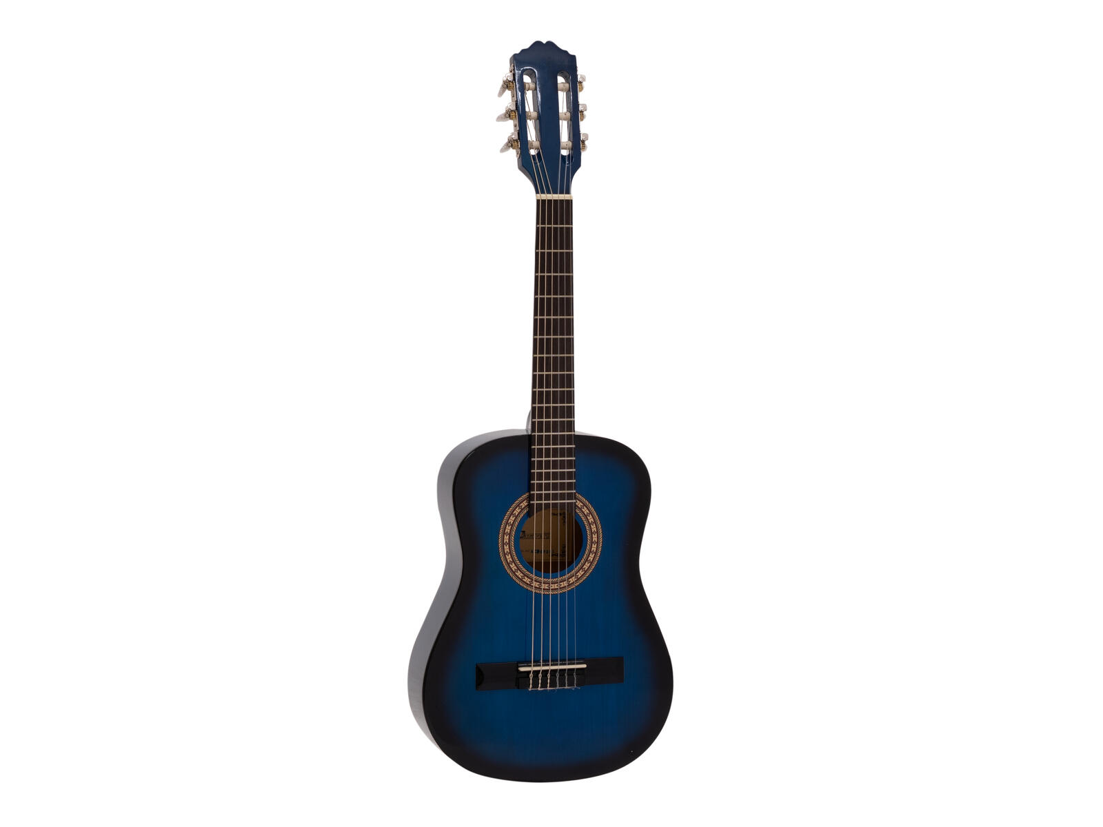 DIMAVERY AC-303 Classical Guitar 1/2, blue