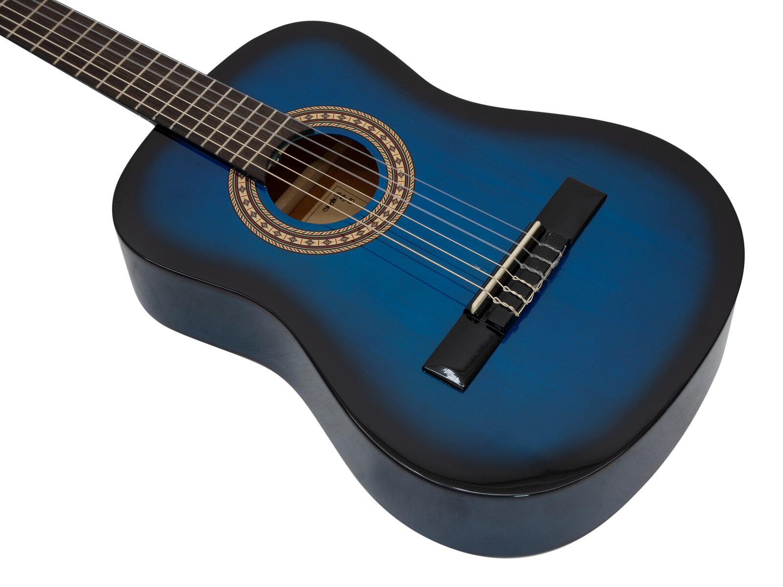 DIMAVERY AC-303 Classical Guitar 1/2, blue - Image 3