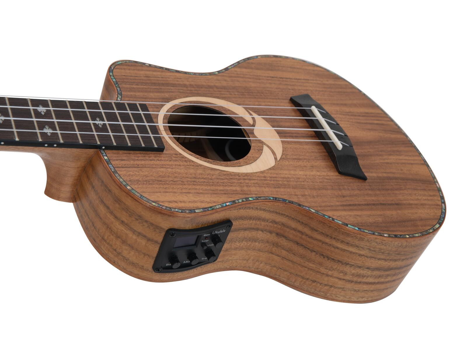 DIMAVERY UK-200 Tenor Ukulele, Koa - Image 3