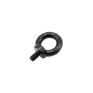 SAFETEX Eye Bolt M12/20mm, black galvanized drop forged