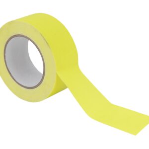 ACCESSORY Gaffa Tape 50mm x 25m, neon yellow, uv active