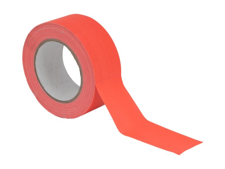 ACCESSORY Gaffa Tape 50mm x 25m, neon orange, uv active