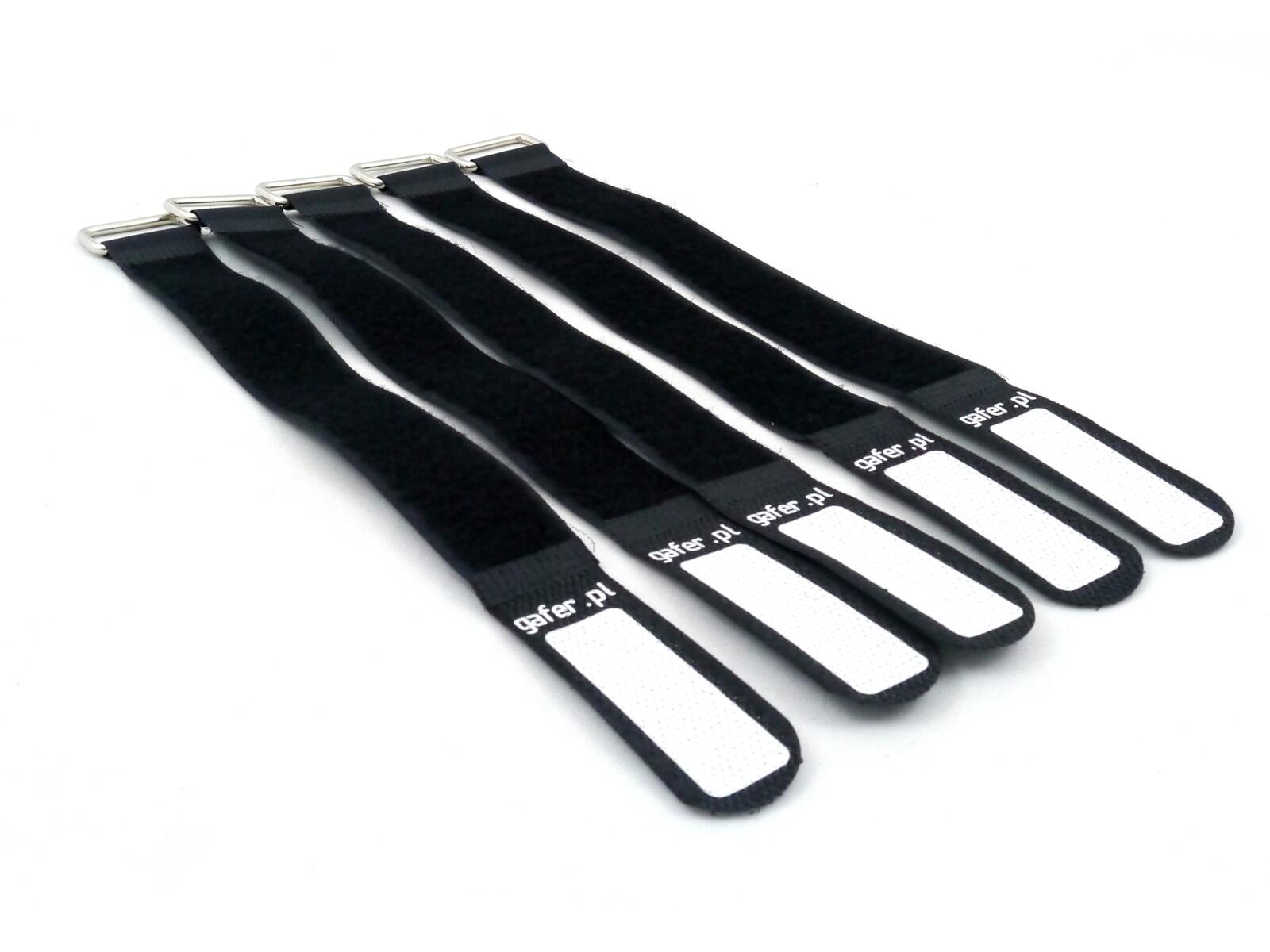 GAFER.PL Tie Straps 25x260mm 5 Pieces Black - Image 2