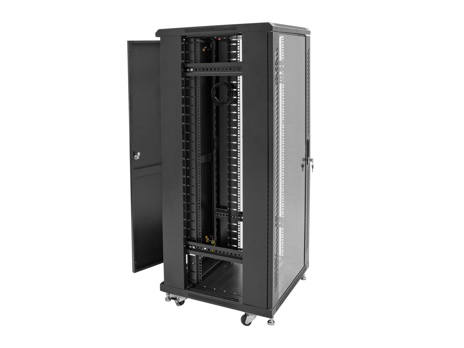 ROADINGER SSC-20 Steel Cabinet with Glass Door 20U - Image 2