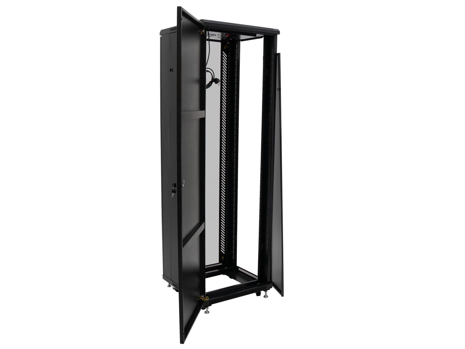 ROADINGER SSC-32 Steel Cabinet with Glass Door 32U - Image 3