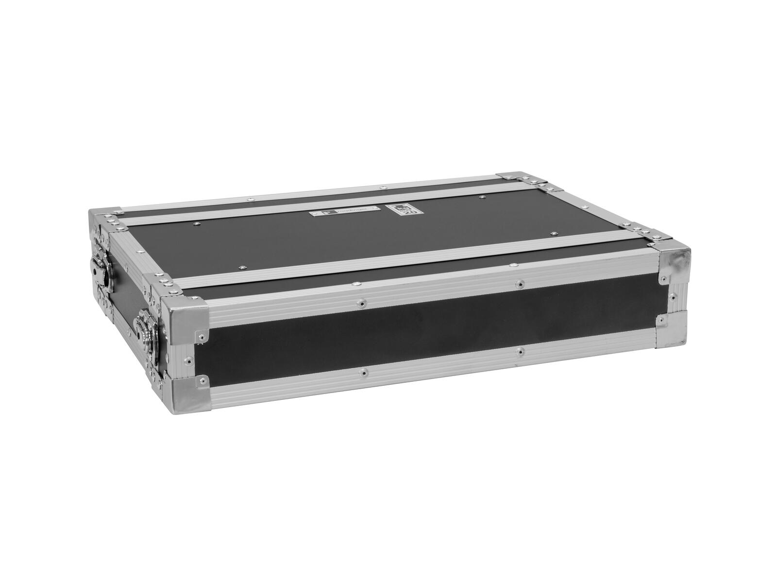 ROADINGER Effect Rack CO DD, 1U, 24cm deep, black - Image 2