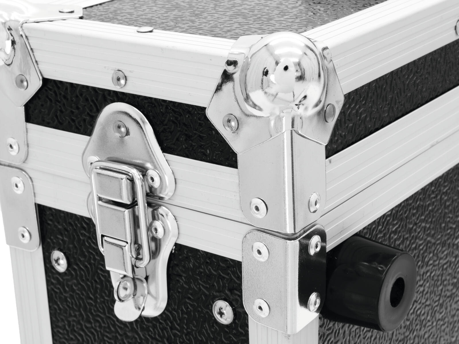 ROADINGER Effect Rack CO DD, 3U, 40cm deep, black - Image 4