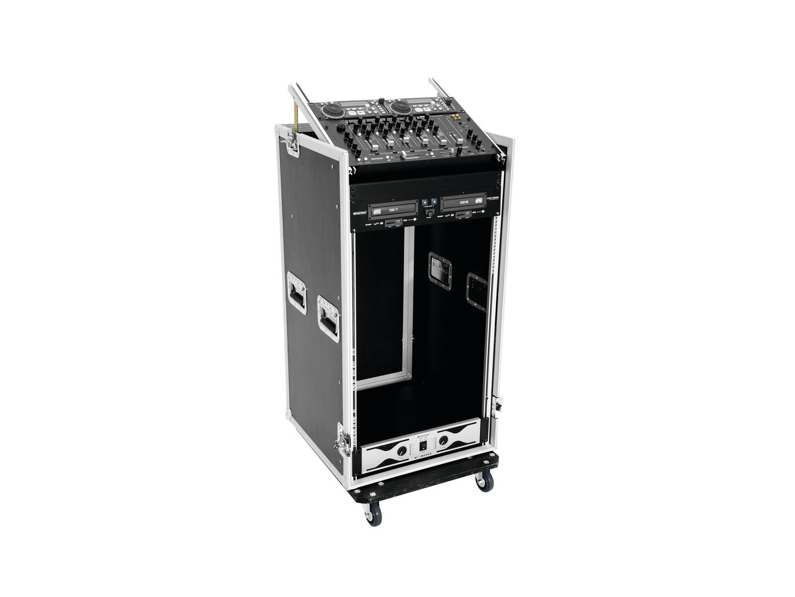 ROADINGER Special Combo Case Pro, 20U with wheels