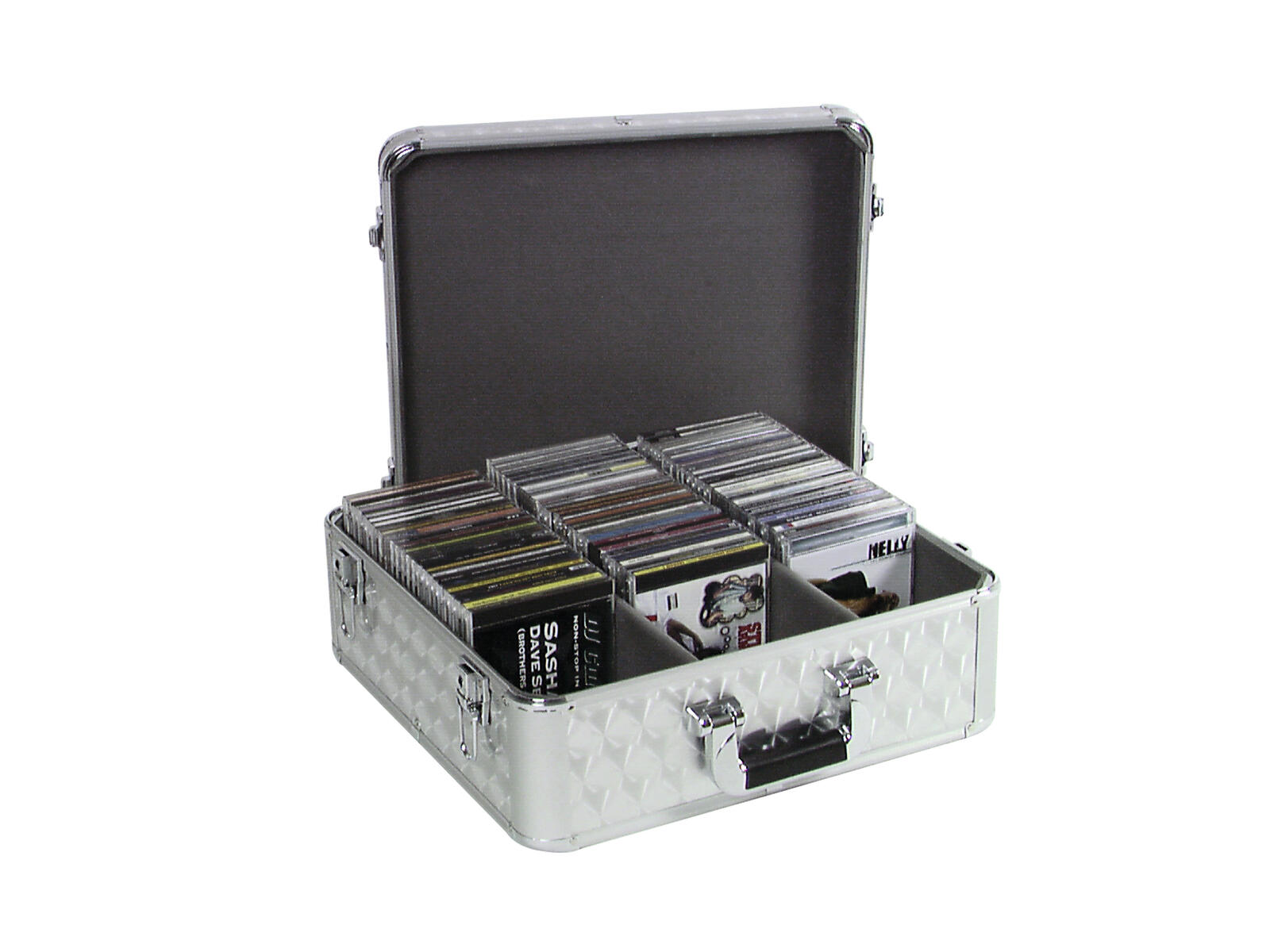 ROADINGER CD Case ALU polished for 100 CDs - Image 2