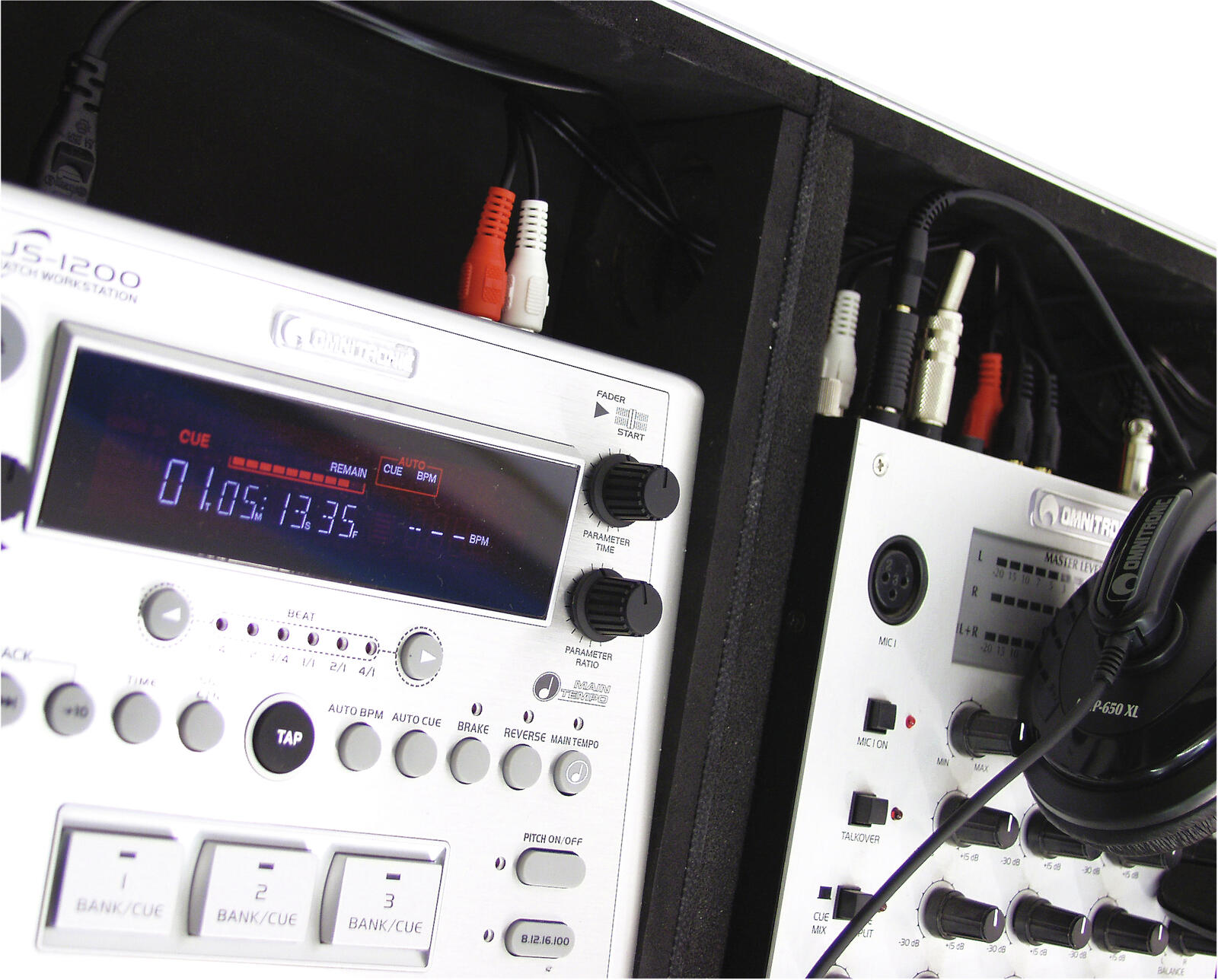 ROADINGER Universal Console DIGI-1 2xCD/1xM-10 sil - Image 5