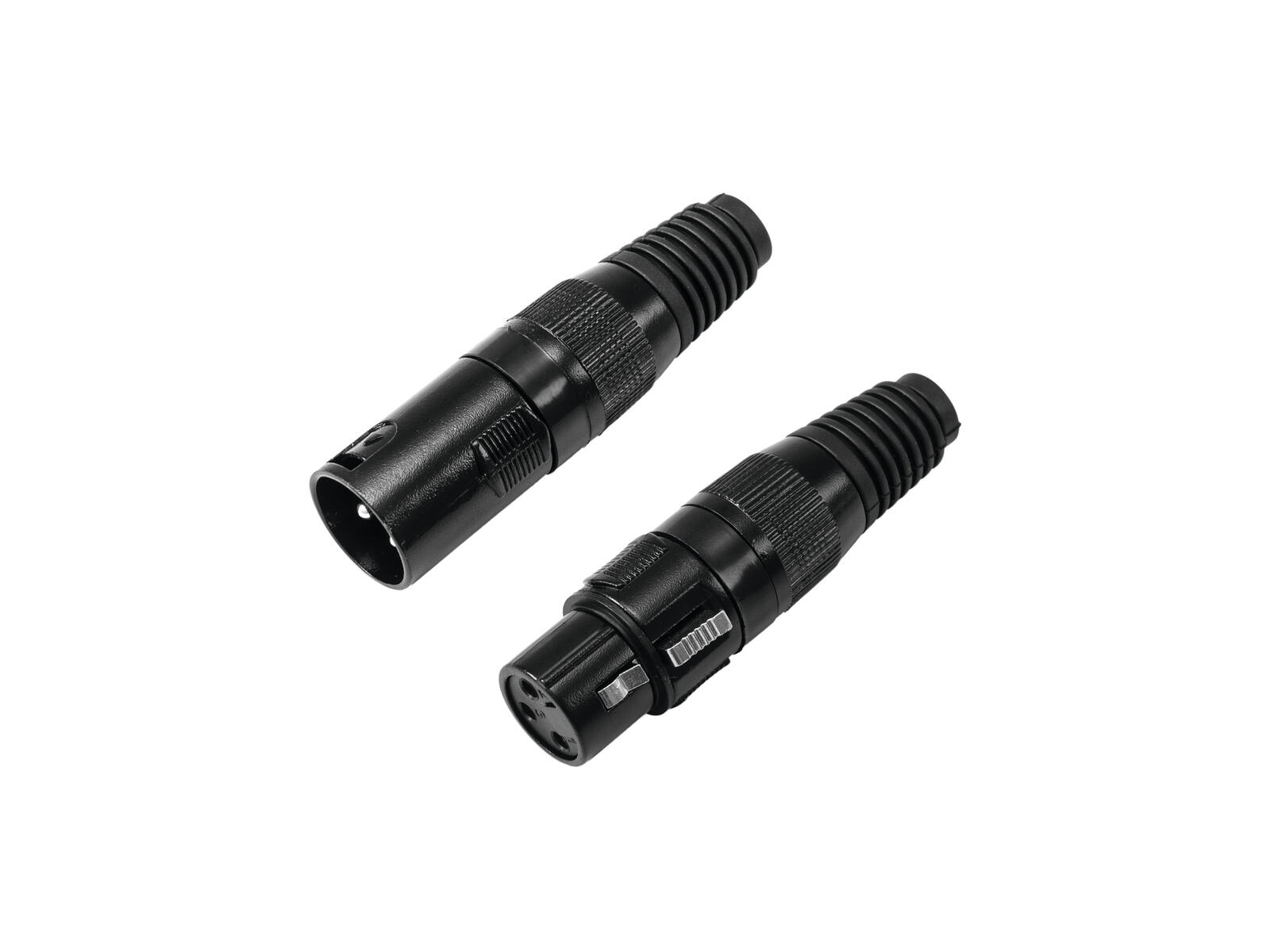 EUROLITE Set DMX Cable 2x0.22 100m bk + 10 Connectors - Image 3