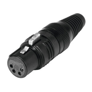HICON XLR socket 4-pin HI-X4CF-G