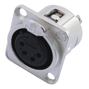 NEUTRIK XLR Mounting Socket 4-pin NC4FDL-1