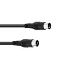 OMNITRONIC DIN Cable 5-pin MIDI 1.2m