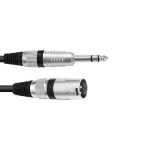 OMNITRONIC Adapter Cable XLR(M)/Jack stereo 2m bk