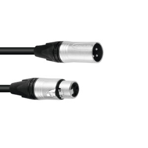 SOMMER CABLE XLR cable 3-pin 10m bk Neutrik