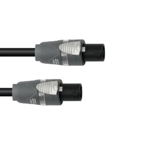 SOMMER CABLE Speaker cable Speakon 2x2.5 2.5m bk