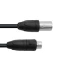 PSSO DMX Cable IP65 3-pin 5m black