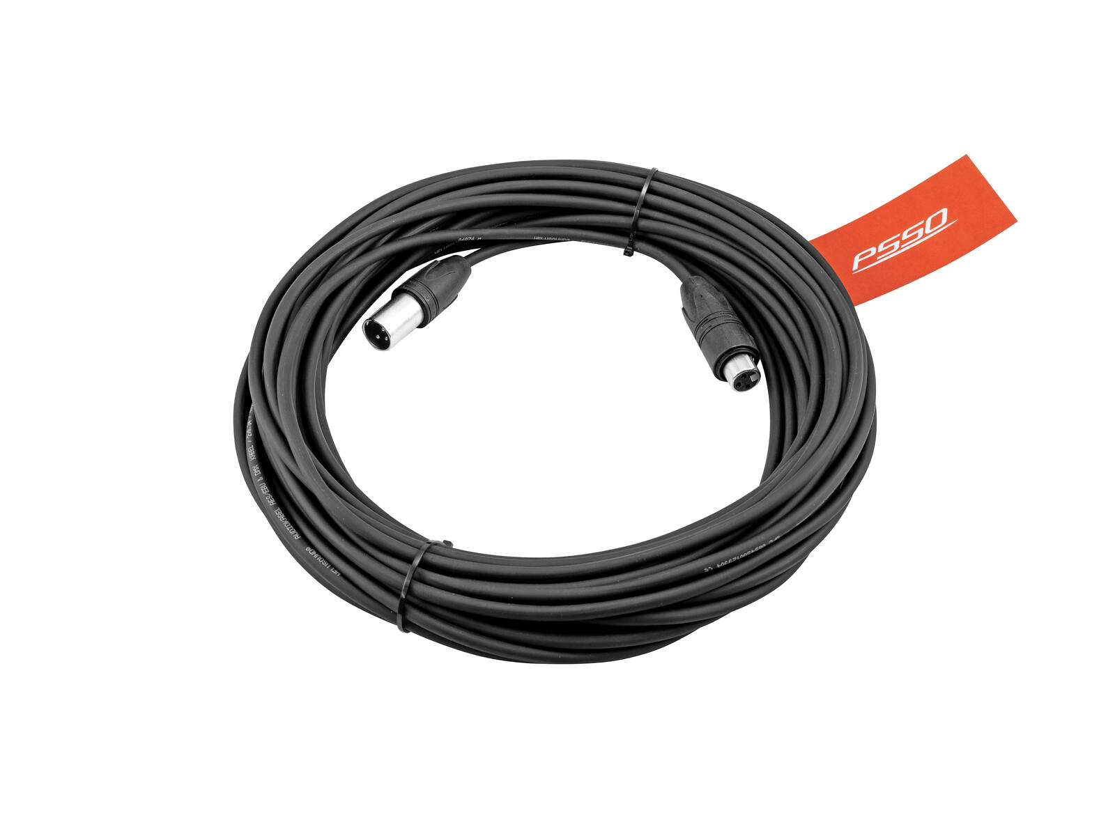 PSSO DMX Cable IP65 3-pin 15m black - Image 2