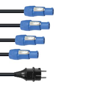 EUROLITE P-Con Power Cable 1-4. 3x2.5mm²