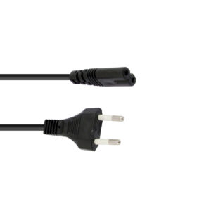 OMNITRONIC Euro Power Cable 1.5m bk