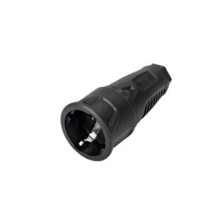 PC ELECTRIC Safety Connector Rubber bk
