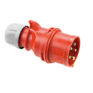 PC ELECTRIC CEE Plug 32A 5-pin rd