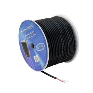 OMNITRONIC Speaker Cable 2x2.5 100m bk durable