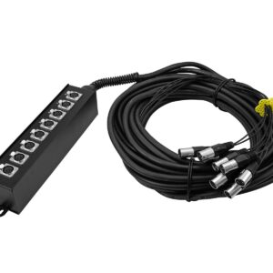 OMNITRONIC Multicore Stagebox MUS-820 8IN 20m
