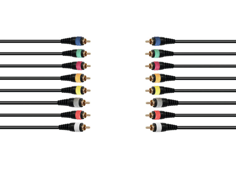 OMNITRONIC Snake cable 8xRCA/8xRCA 15m