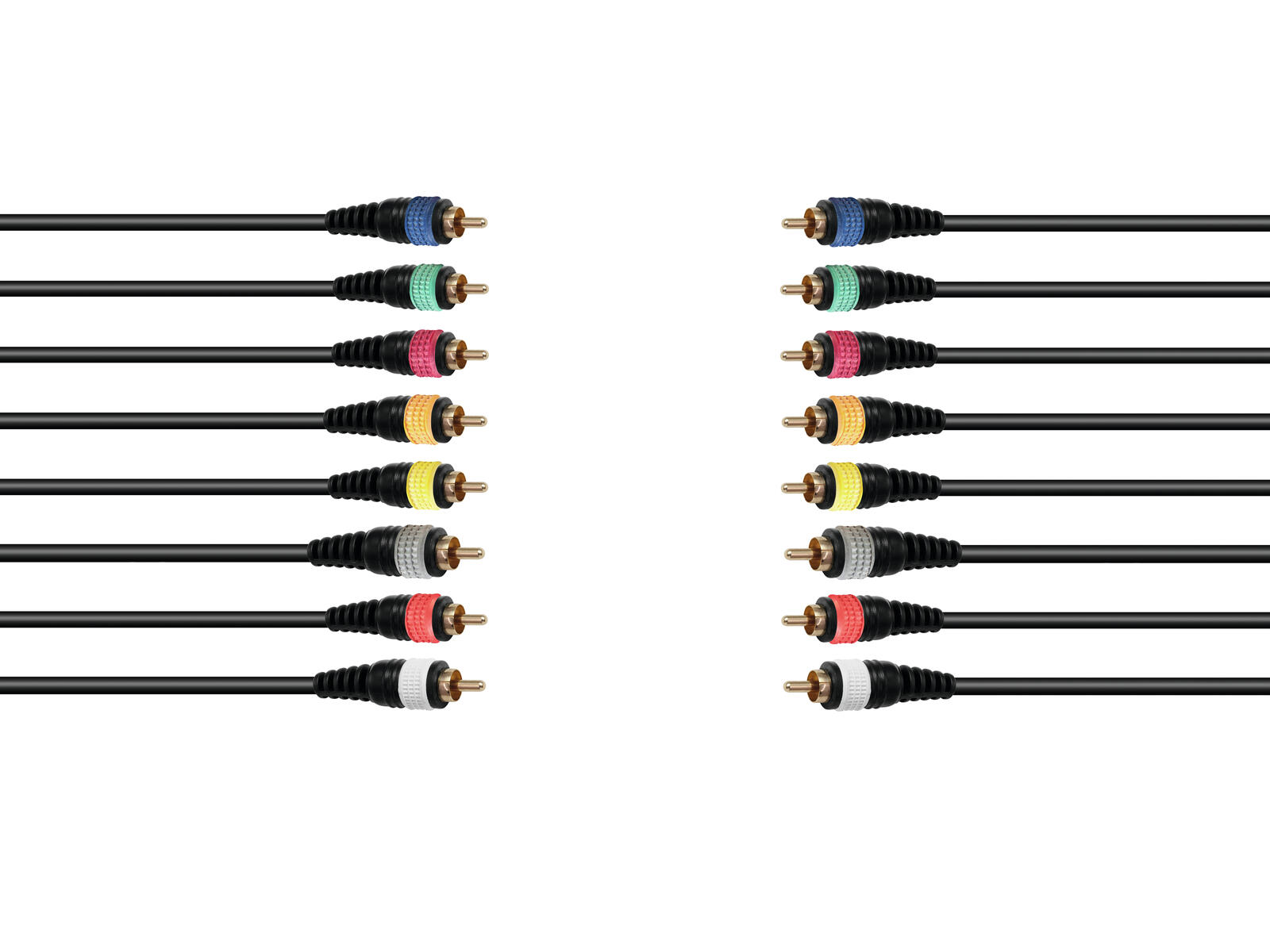 OMNITRONIC Snake cable 8xRCA/8xRCA 15m