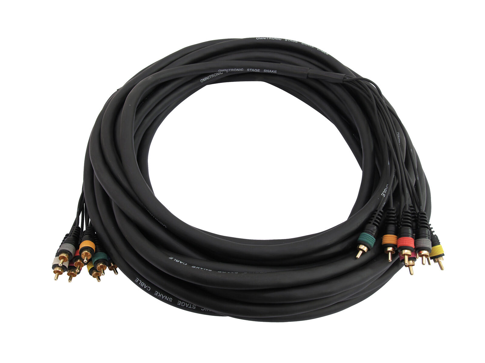 OMNITRONIC Snake cable 8xRCA/8xRCA 15m - Image 2