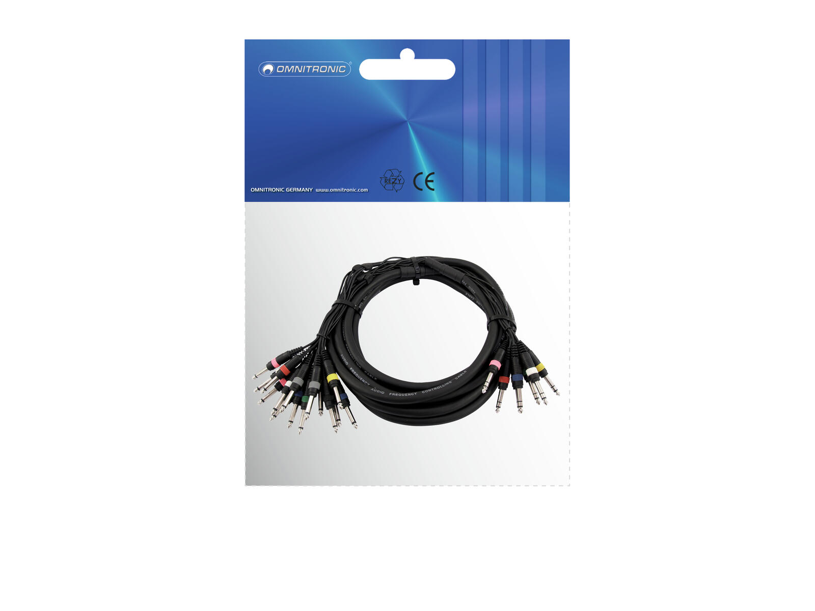 OMNITRONIC Snake cable 8xJack/16xJack mono 15m - Image 3