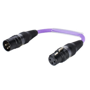 SOMMER CABLE Adapter Cable XLR(M)/XLR(F) Ground Lift bk