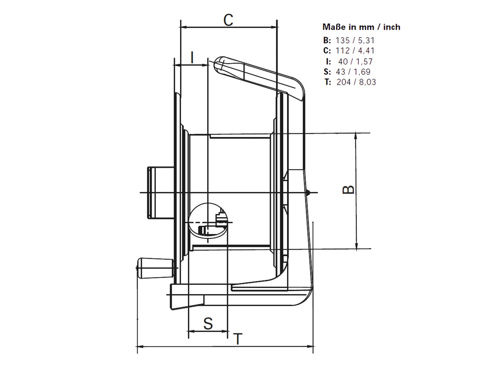 SCHILL Cable Drum GT 235.RM - Image 3
