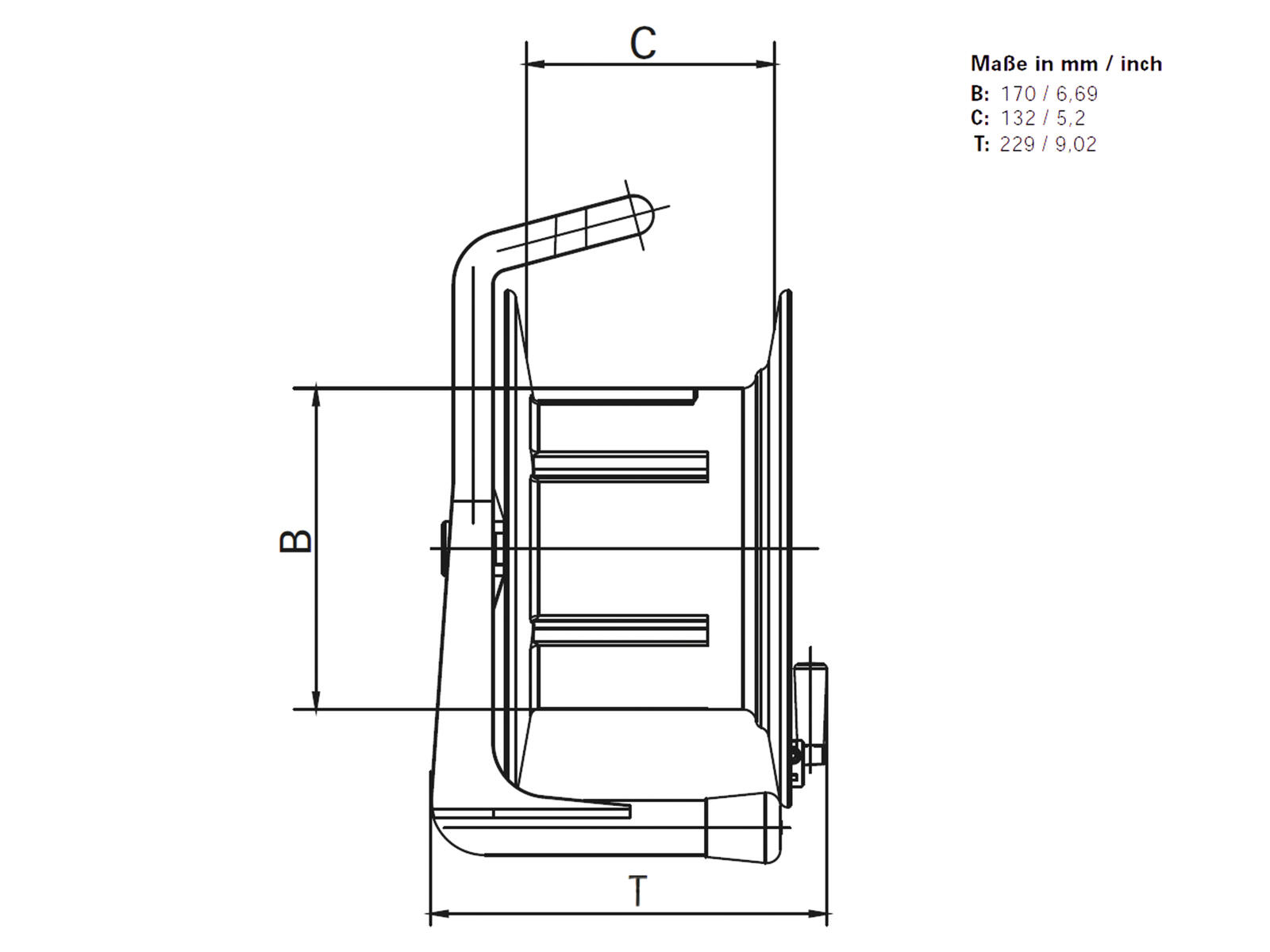 SCHILL Cable Drum GT 310.SO - Image 3