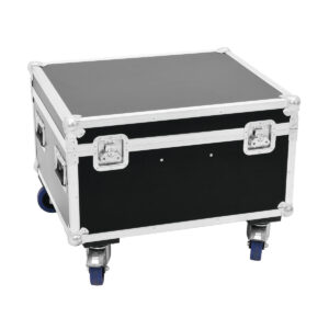 ROADINGER Flightcase 4x LED TMH-X1 Moving Head Beam with wheels
