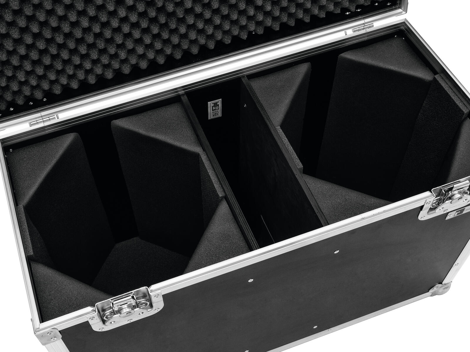 ROADINGER Flightcase 2x LED THA-100F/THA-120PC - Image 4