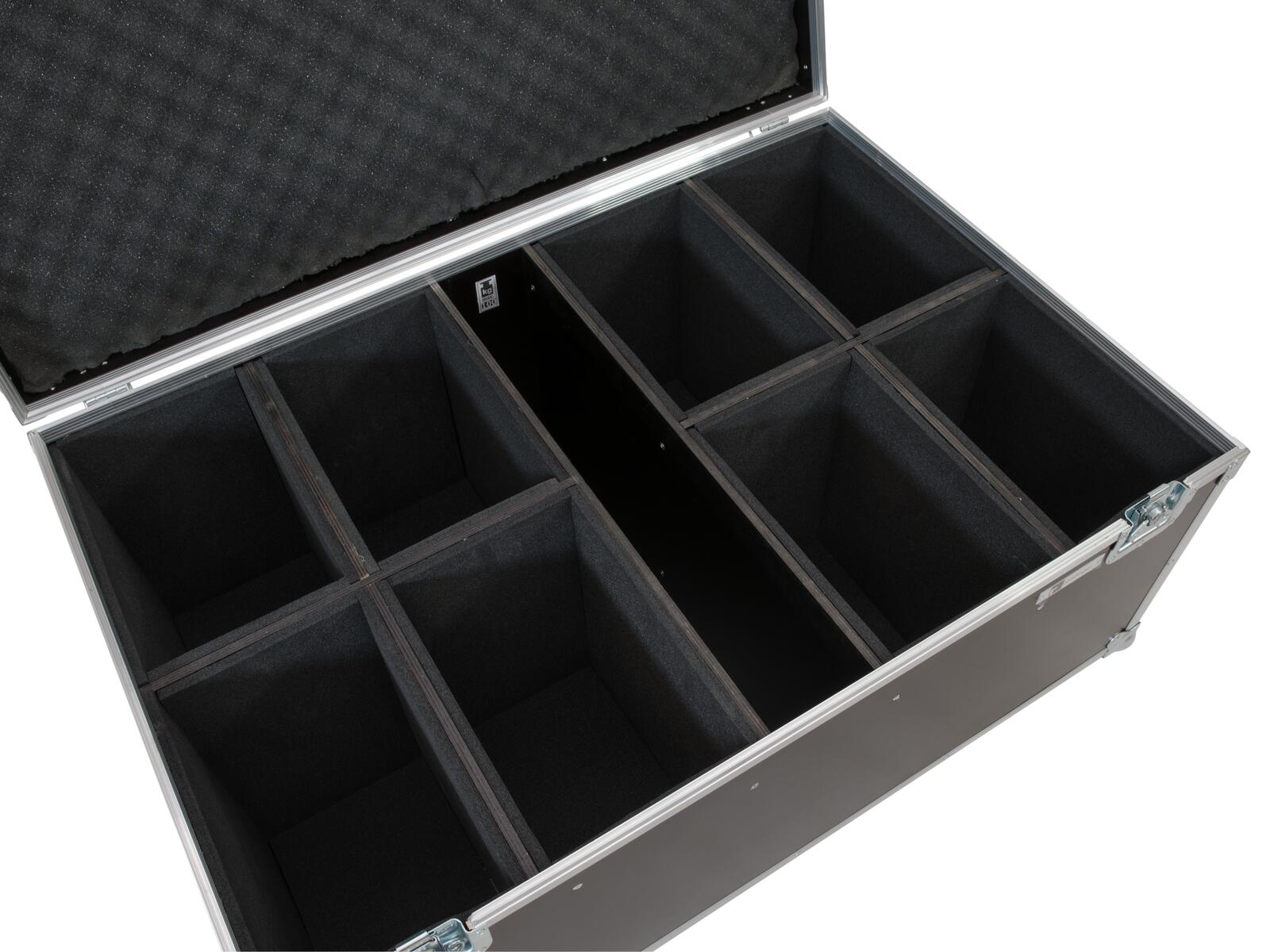 ROADINGER Flightcase 8x LED IP PAR 12x8W QCL/12x9 SQL Spot with wheels - Image 4
