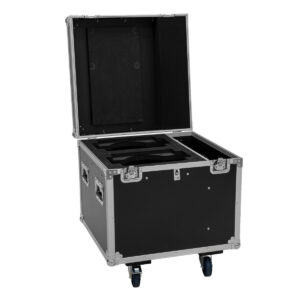 ROADINGER Flightcase PRO 2x IP TMH-W285 with wheels