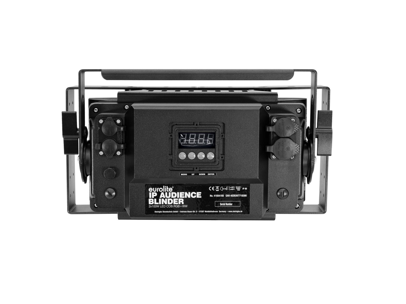 EUROLITE IP Audience Blinder 2x100W LED COB RGB+WW - Image 3