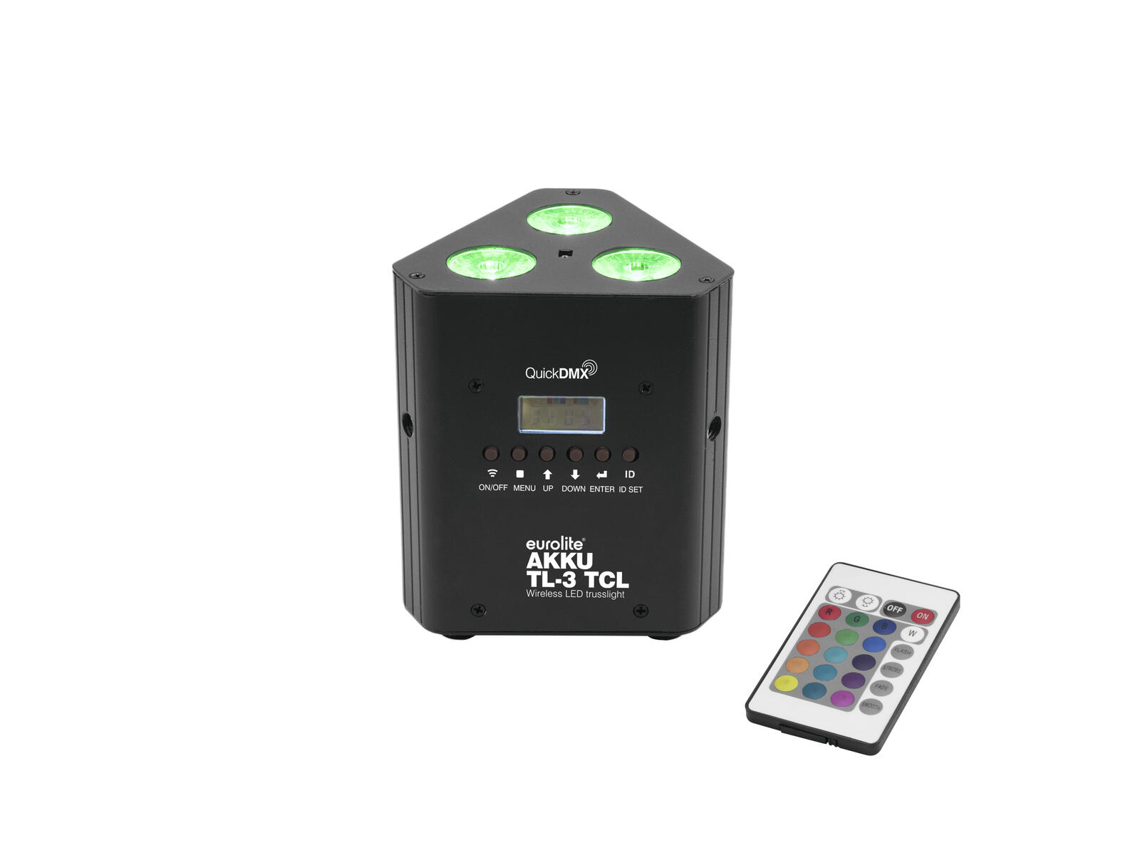 EUROLITE Set 6x AKKU TL-3 TCL Trusslight QuickDMX + Case TDV-1 - Image 2